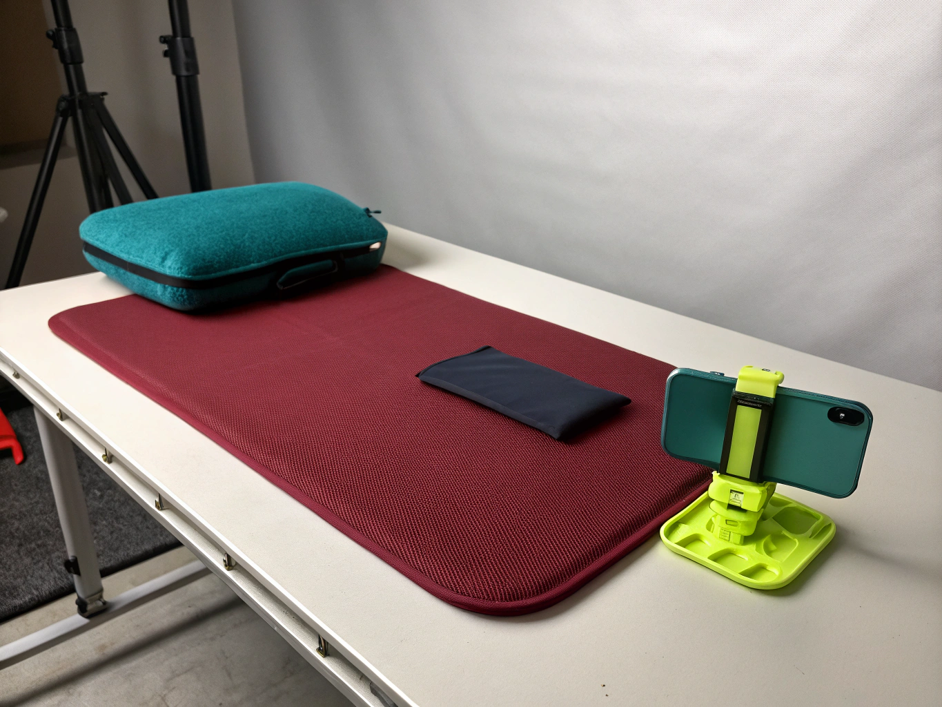AutoNex automotive accessories collection showing floor mats, dash camera, and trunk organizer